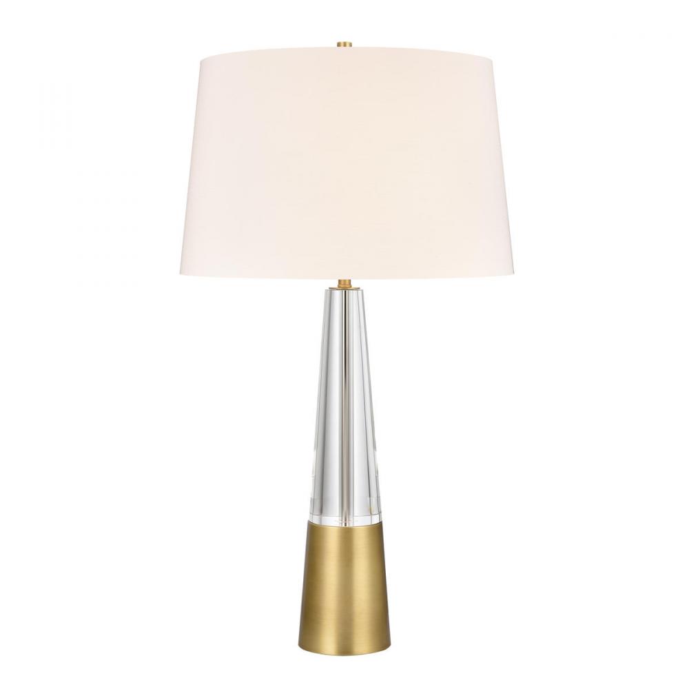 Bodil 31&#39;&#39; High 1-Light Table Lamp - Clear