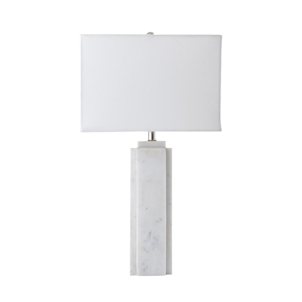 Hale 22.5&#39;&#39; High 1-Light Table Lamp - White - Includes LED Bulb