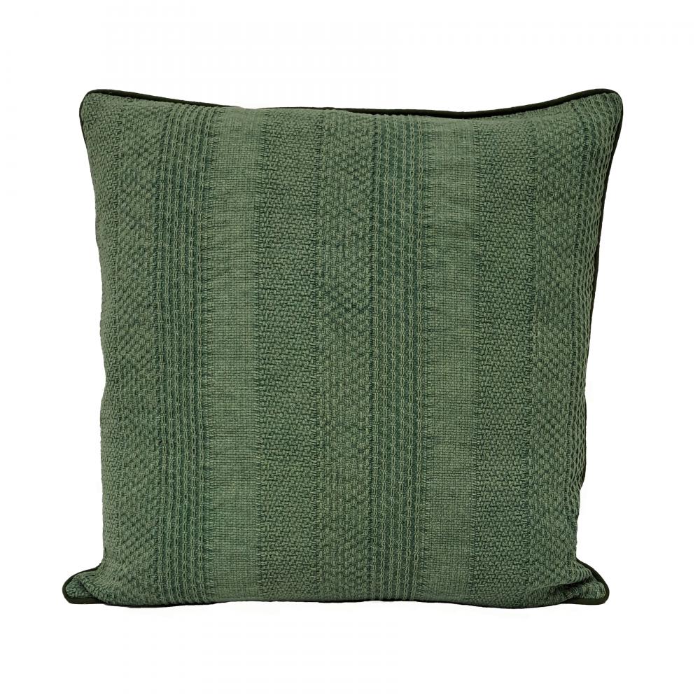 Saskia 22x22&#39;&#39; Pillow - Green