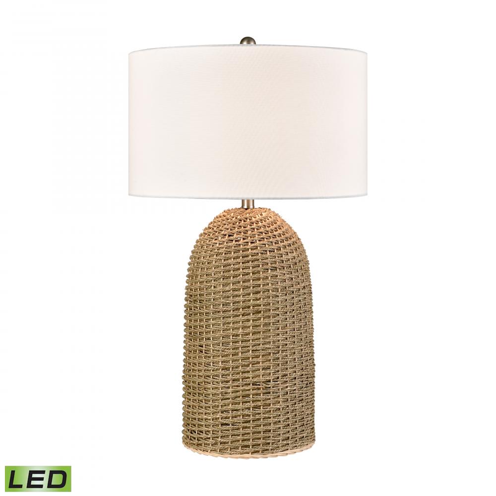 Coe 32&#39;&#39; High 1-Light Table Lamp - Natural - Includes LED Bulb