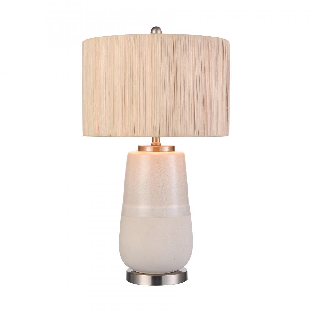 Babcock 27&#39;&#39; High 1-Light Table Lamp - White Glaze