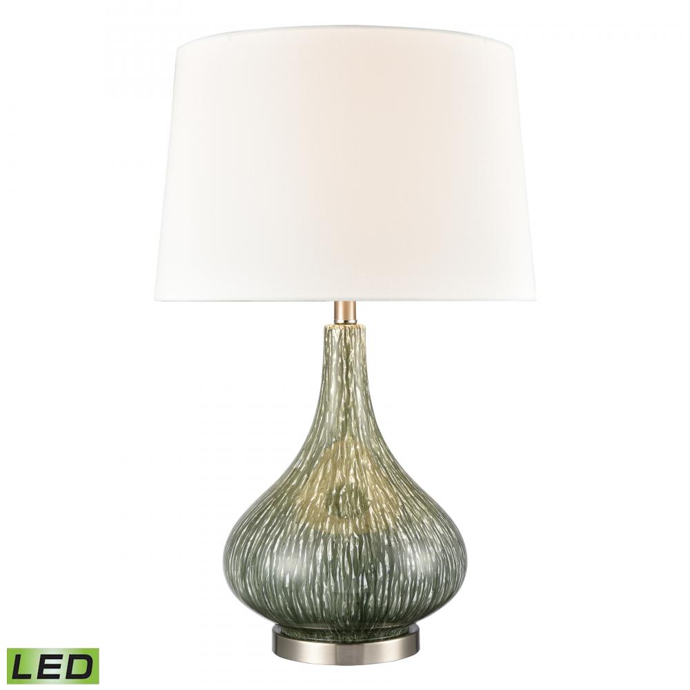 Northcott 28&#39;&#39; High 1-Light Table Lamp - Green - Includes LED Bulb