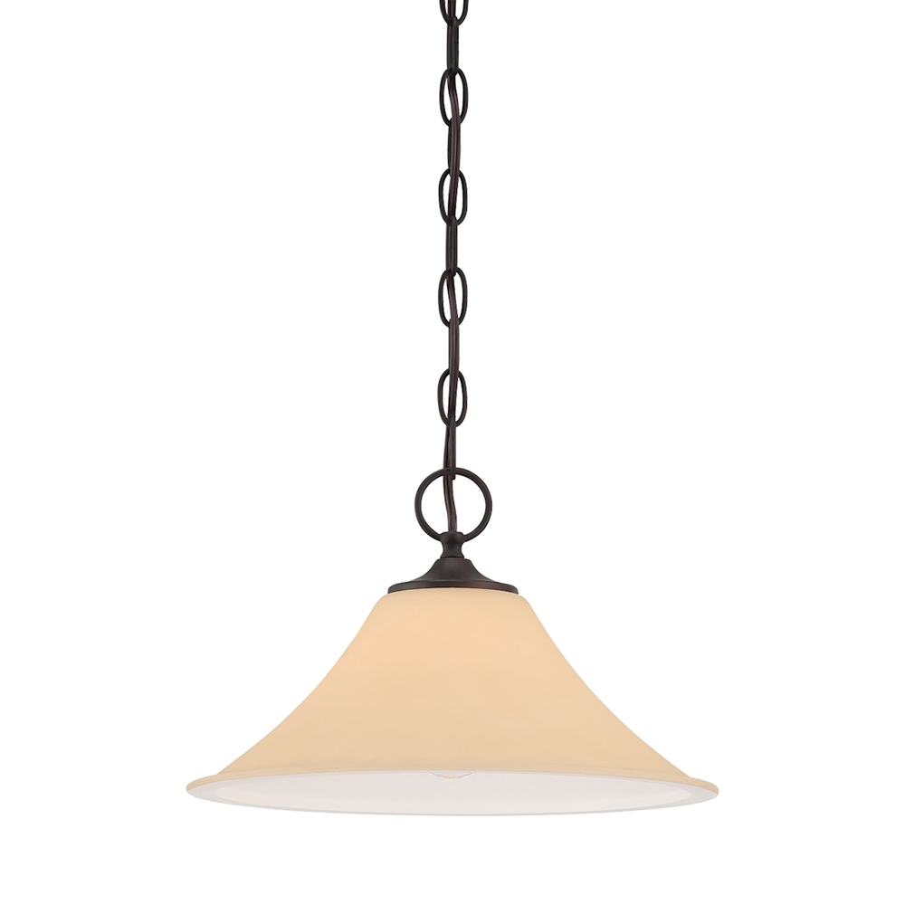 Thomas - Treme 13&#39;&#39; Wide 1-Light Pendant - Espresso