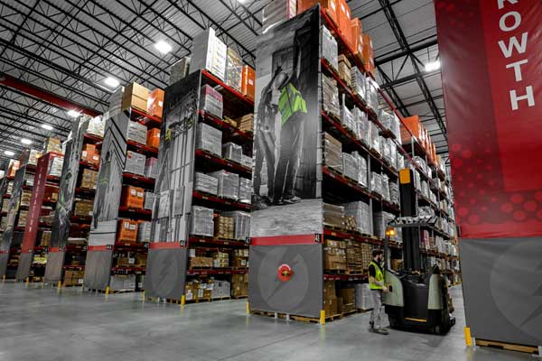 Warehouse Storage Image of the Power Design warehouse